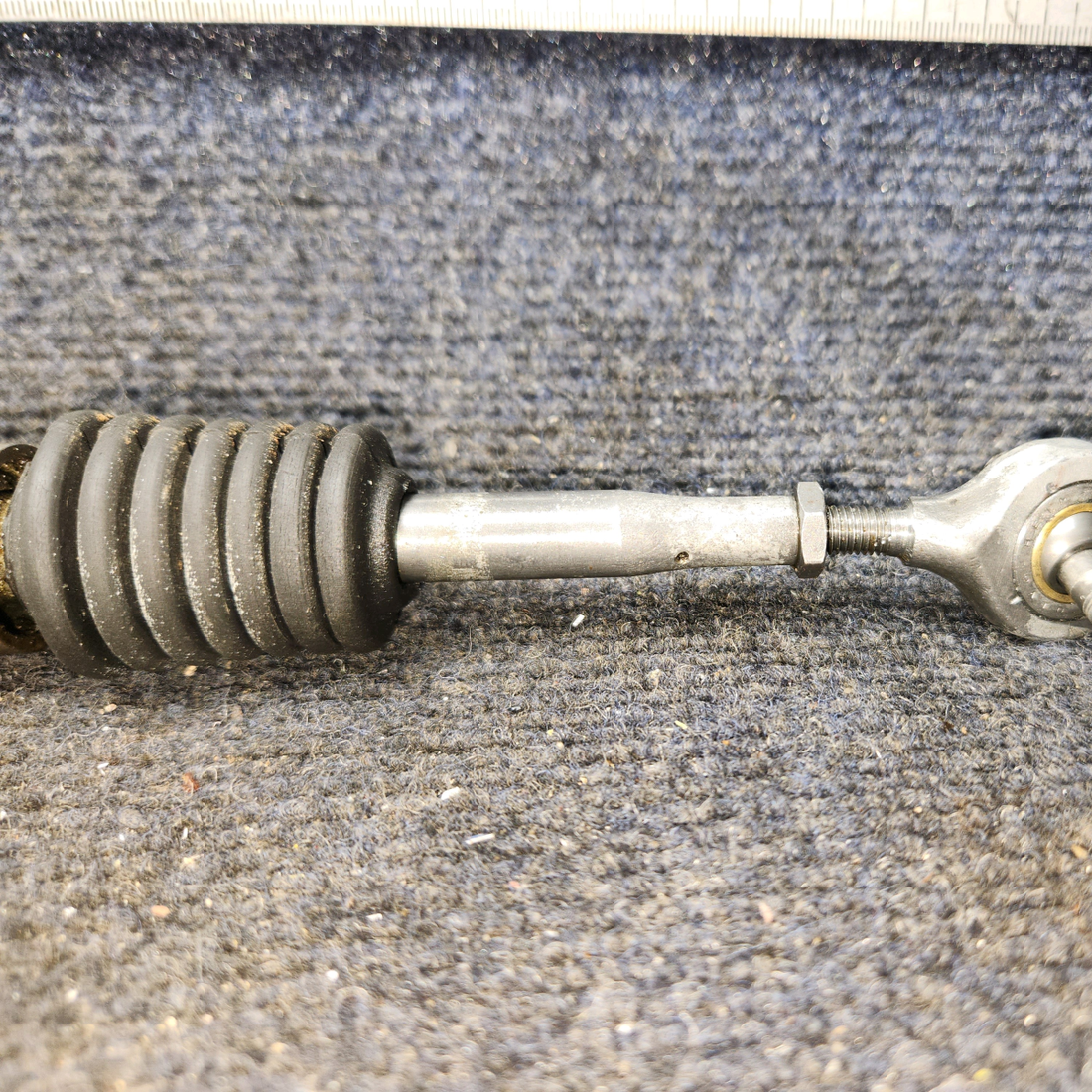Used aircraft parts for sale, 35-825160 Beechcraft 35-33 Nose Wheel Steering Link Forward Assembly