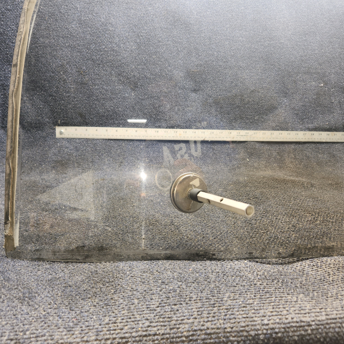 Used aircraft parts for sale, 69220-022 Piper PA32RT-300 Tinted Windshield with OAT Gauge - LH (0.1440")