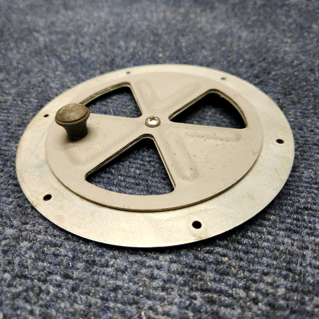 Used aircraft parts for sale, 62973-005 Piper PA32RT-300 CABIN EXHAUST VENT DISC ASSY