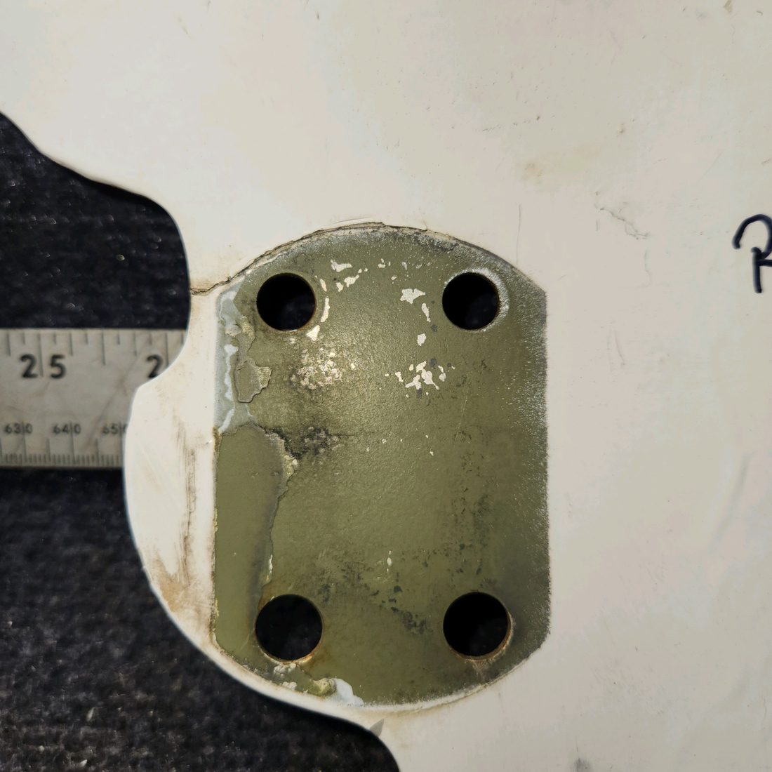 Used aircraft parts for sale, 0741610-12 Cessna 172E Support Bracket Assembly - RH