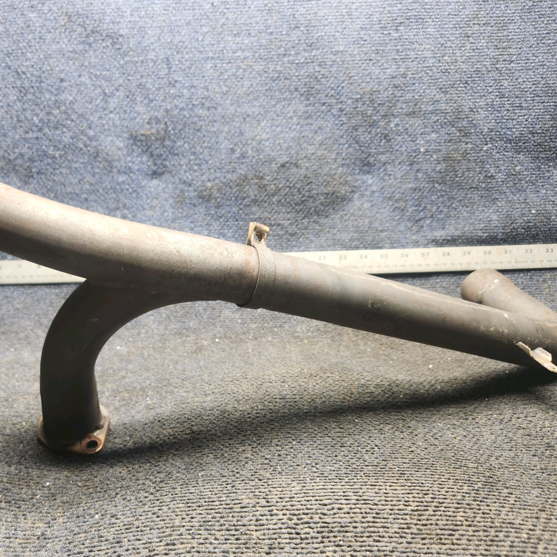 Used aircraft parts for sale, 99044-04 Piper PA-28-140 Exhaust Stack – Right Rear