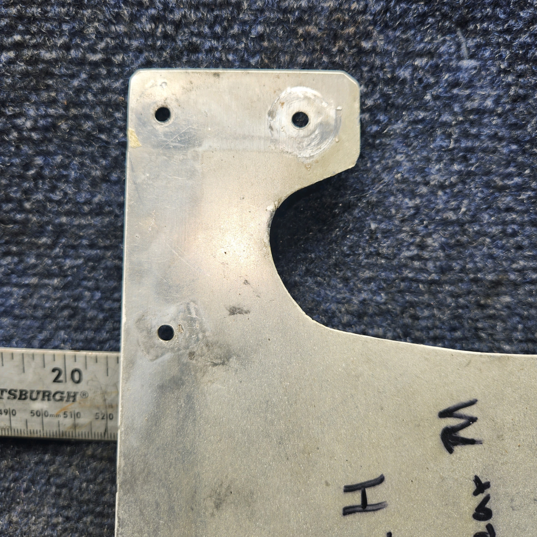 Used aircraft parts for sale, 65688-002 Piper PA28-161 Fairing Plate - LH