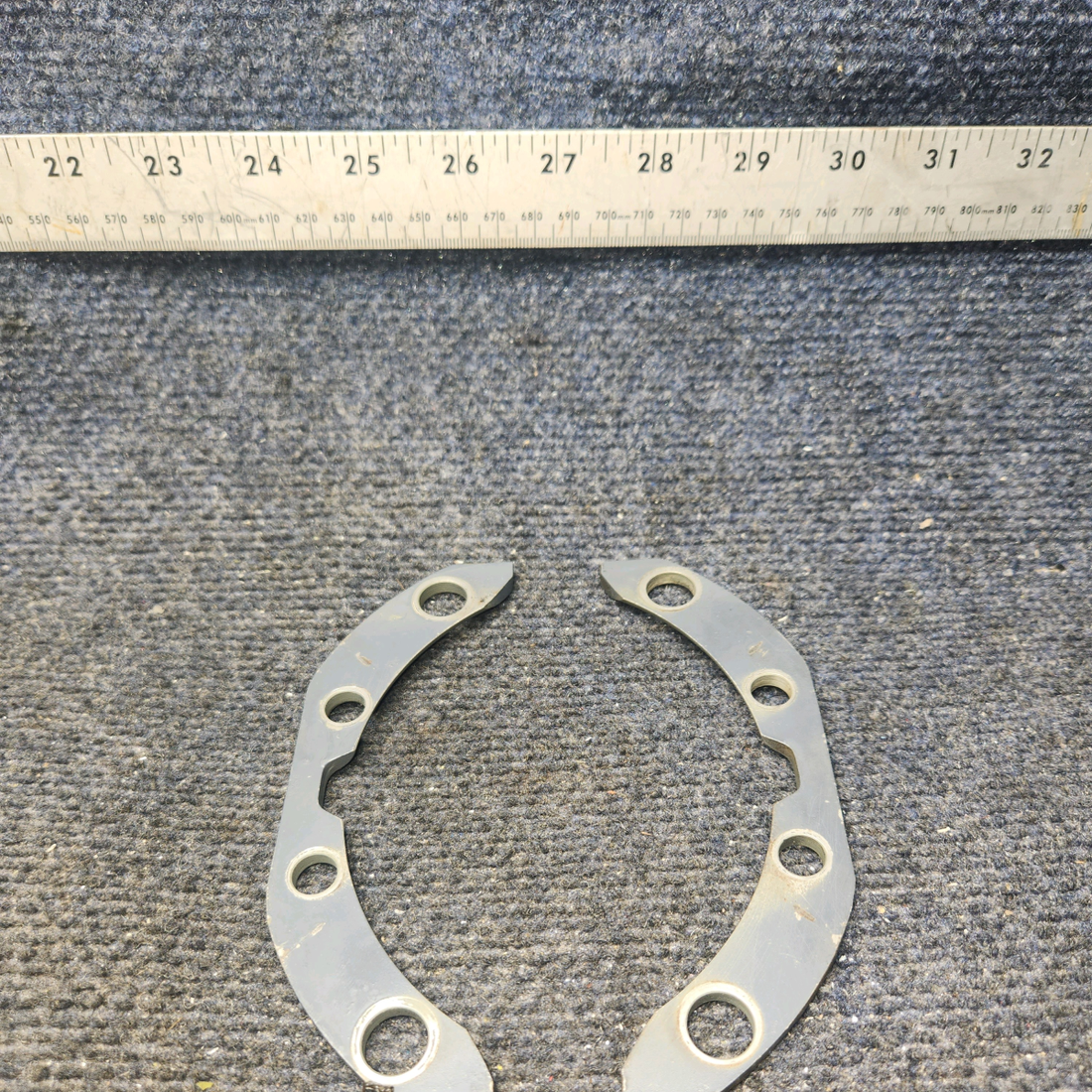 Used aircraft parts for sale, 69531 Lycoming O-540 PIPER PA-24-250 Cylinder Hold-Down Plate - Set of 2