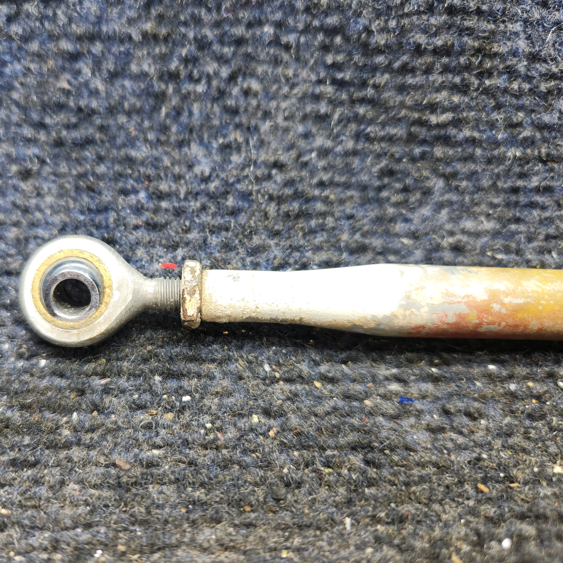 Used aircraft parts for sale, 35-521152-12 BEECHCRAFT F35 Aileron Control Rod Assembly