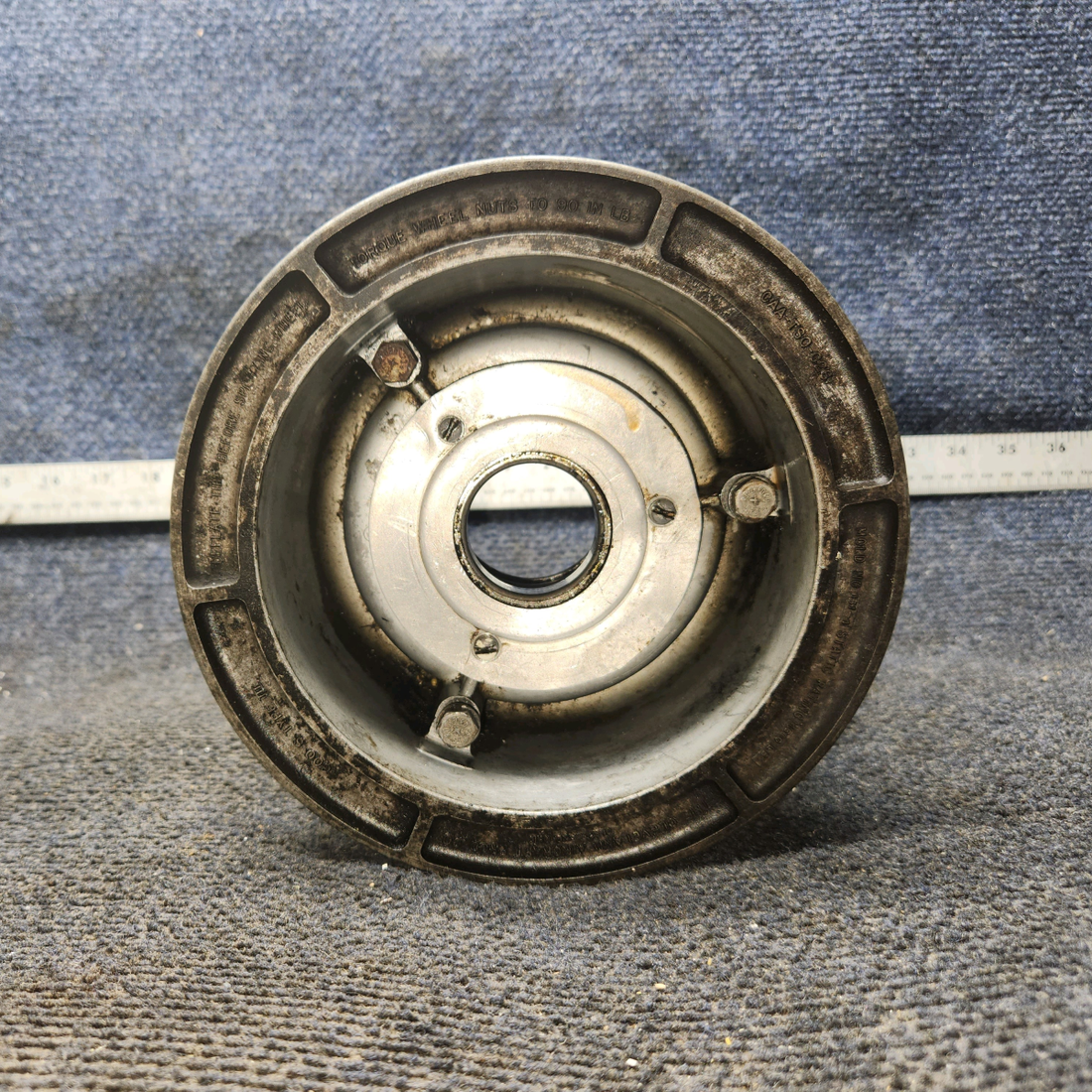 Used aircraft parts for sale, 27-100D Beechcraft 35-33 6.00-6 Main Wheel Assembly Type III