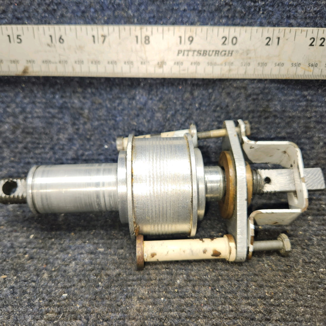 Used aircraft parts for sale, 78969-002 Piper PA32RT-300 Stabilator Trim Jackscrew and Barrel Assy With Cable