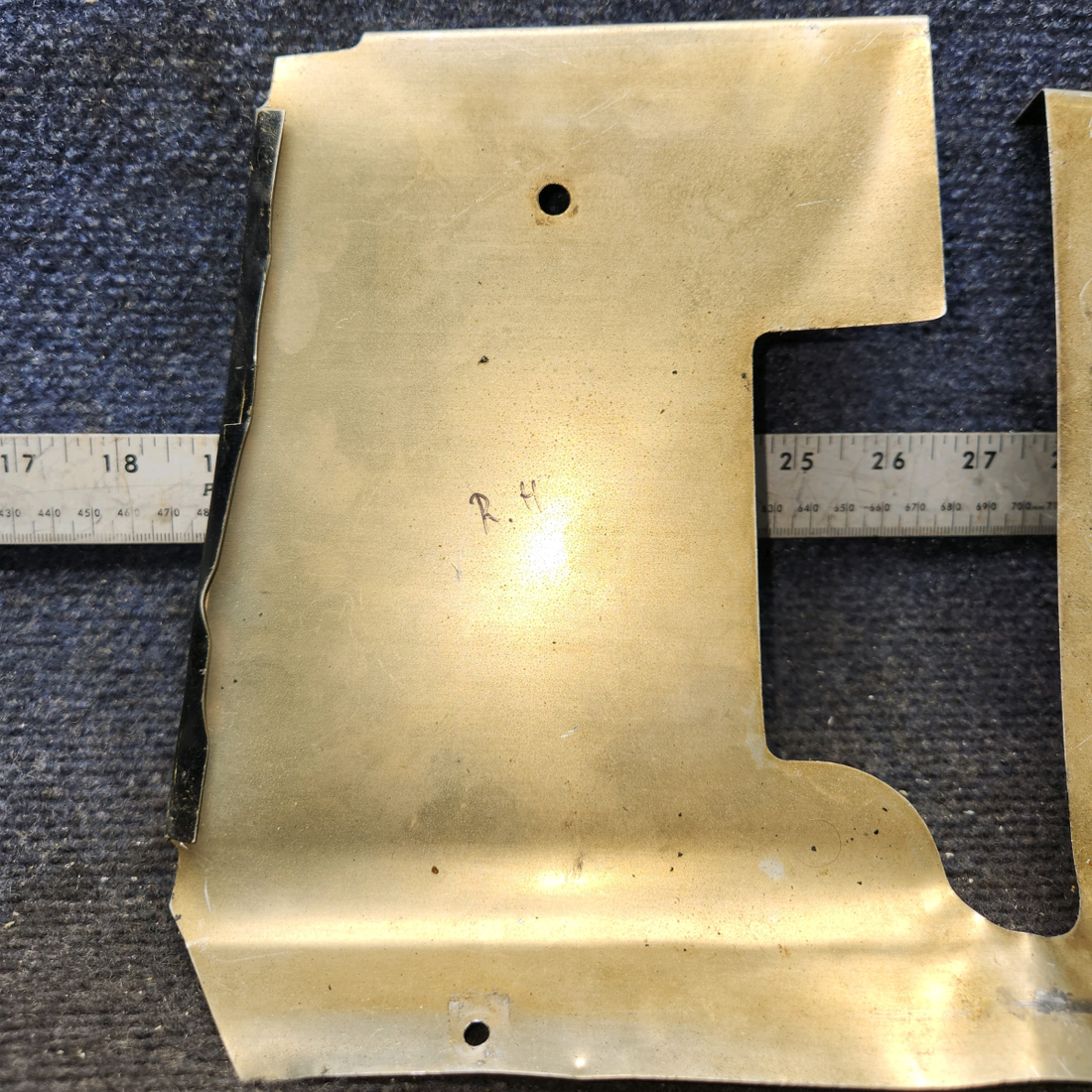 Used aircraft parts for sale, 0513058-1 Cessna 172 E Rudder Bar - RH, Dual Controls