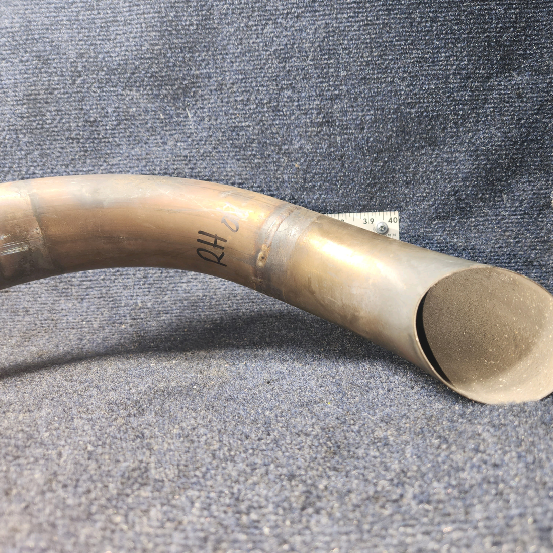 Used aircraft parts for sale, 96-950002-61 BEECHCRAFT 95-55B Outboard Exhaust Tailpipe - RH Engine