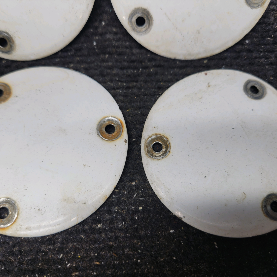 Used aircraft parts for sale, S225-3 cessna 150G Flap Inspection Cover Plates – Set of 6