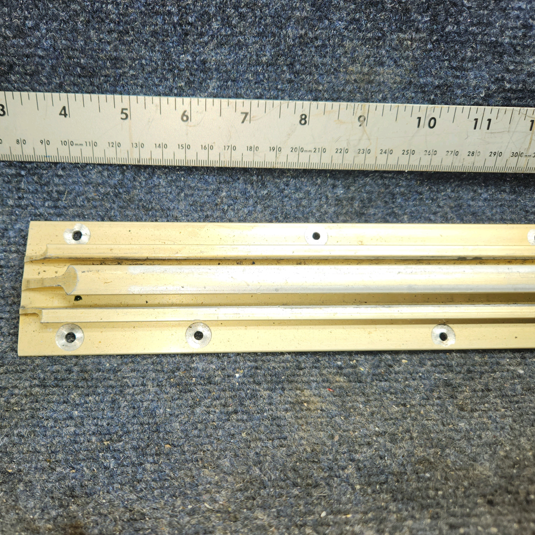 Used aircraft parts for sale, 0511240-2 McFarlane Aviation Cessna 172E Outboard Seat Rail LH