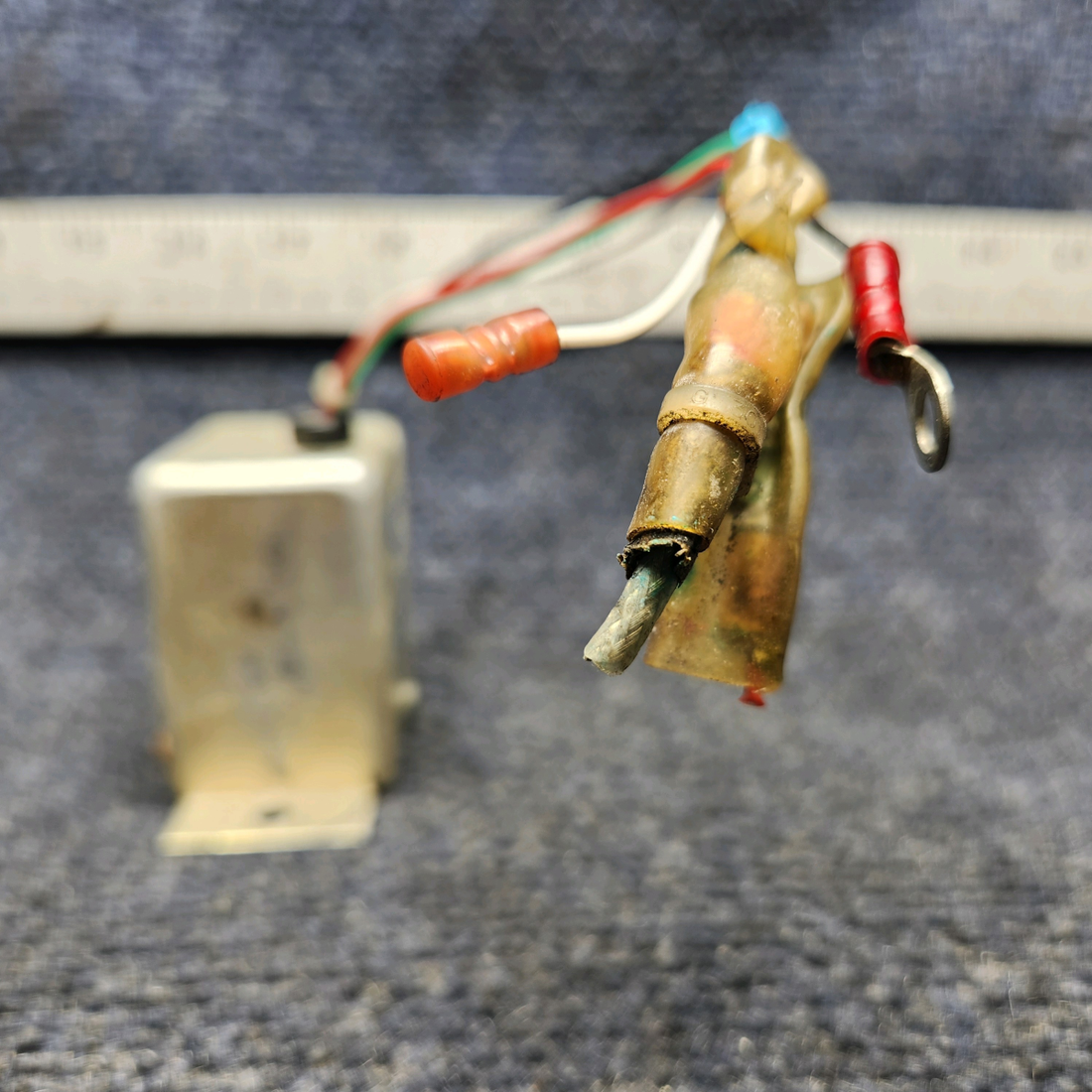 Used aircraft parts for sale, B-00339-1 Lamar Beechcraft A24R Overvoltage Relay (Volts: 14)