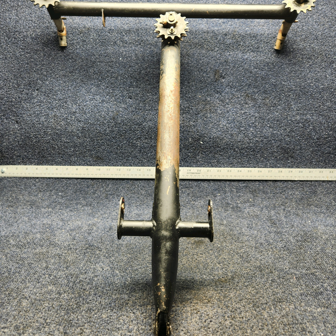 Used aircraft parts for sale, 62703-026 PIPER PA28-140 TEE BAR ASSEMBLY CONTROL COLUMN