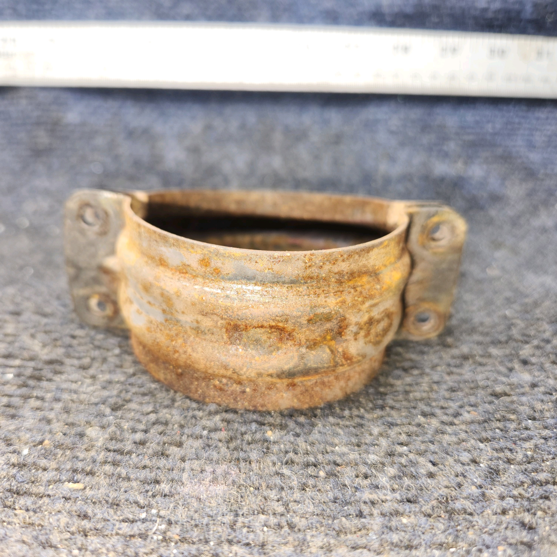 Used aircraft parts for sale, 0750161-25 Cessna 182G Exhaust Clamp