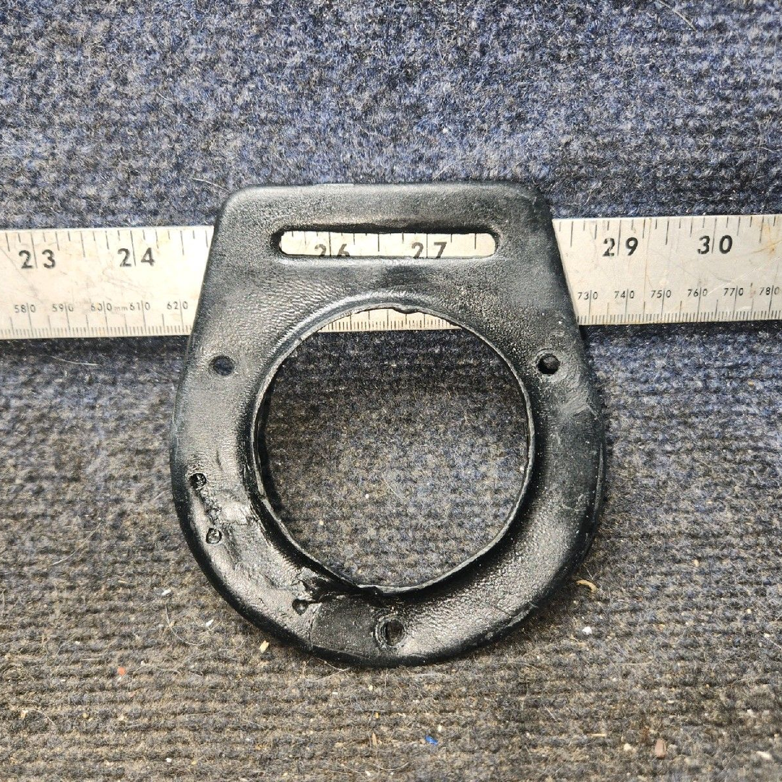Used aircraft parts for sale, 65735-019 piper PA-28-181 Cabin Air Vent Flange