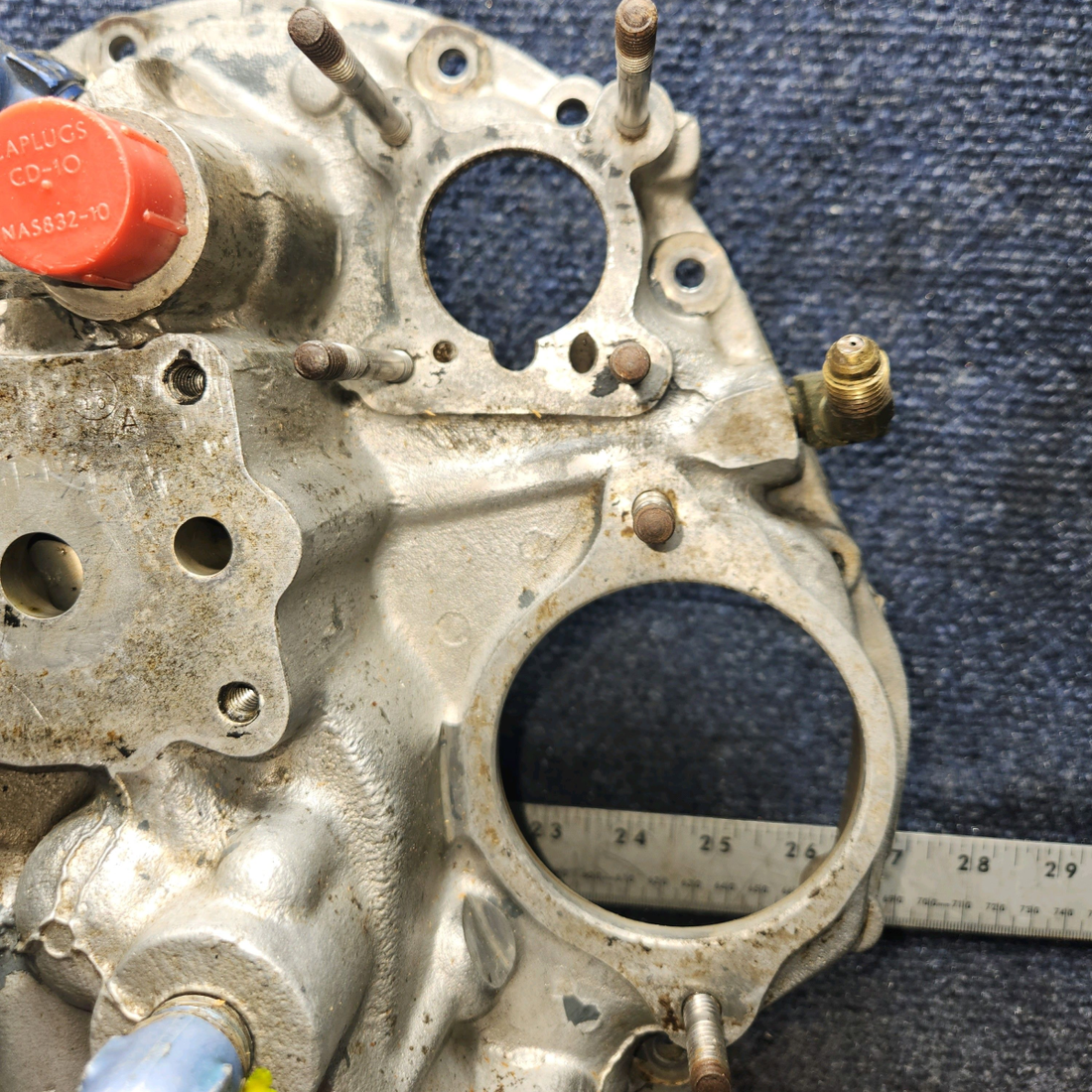 Used aircraft parts for sale, 21A21533-04 Lycoming O-320 PIPER PA28-140 Housing Accessory Assembly