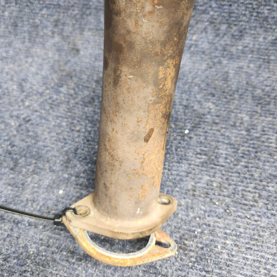 Used aircraft parts for sale, 35302-003 / 35301-000 / 62232-000 PIPER PA28-161 Warrior III REAR EXHAUST MUFFLER W EXHAUST STACKS