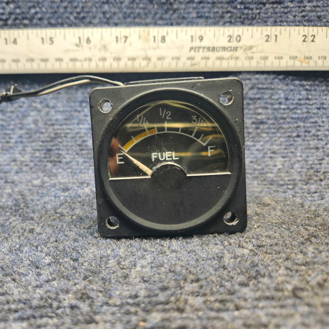 Used aircraft parts for sale, 58-380051-19 Beechcraft F33A HICKOK FUEL QUANTITY INDICATOR