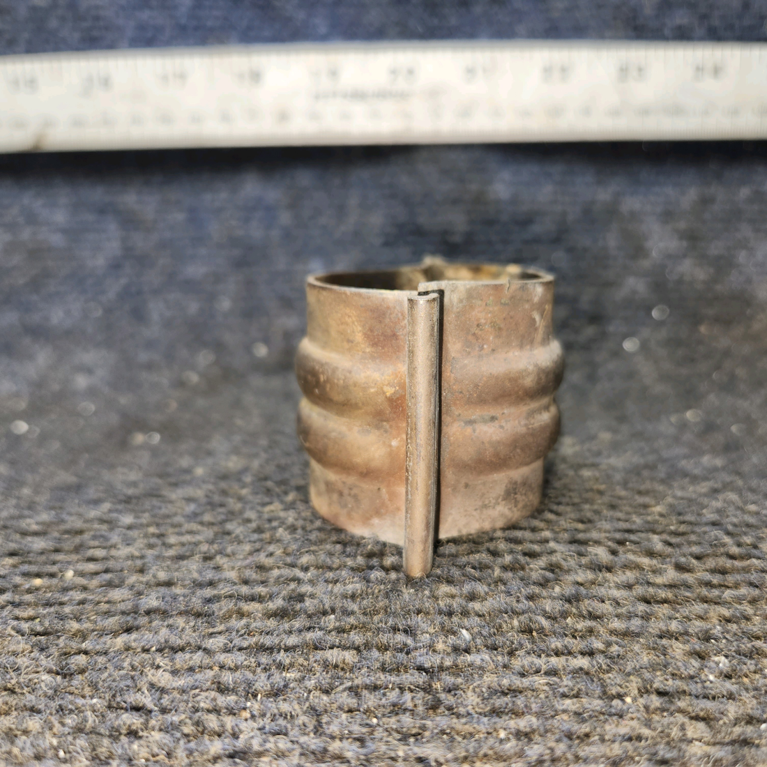 Used aircraft parts for sale, 0550176-50 Cessna 172E Exhaust Clamp Assy