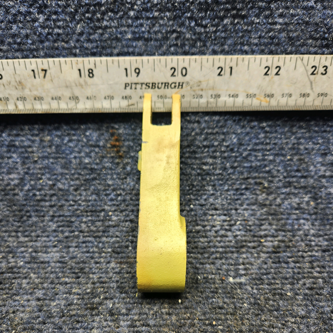 Used aircraft parts for sale, 35-524367-21 Beechcraft F33A RUDDER PEDAL LOWER RH ARM CO-PILOT