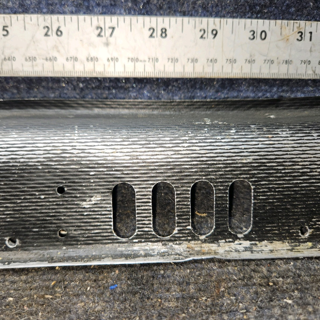 Used aircraft parts for sale, 36511-003 piper PA-28-181 Center Cabin Heat Duct Assembly RH