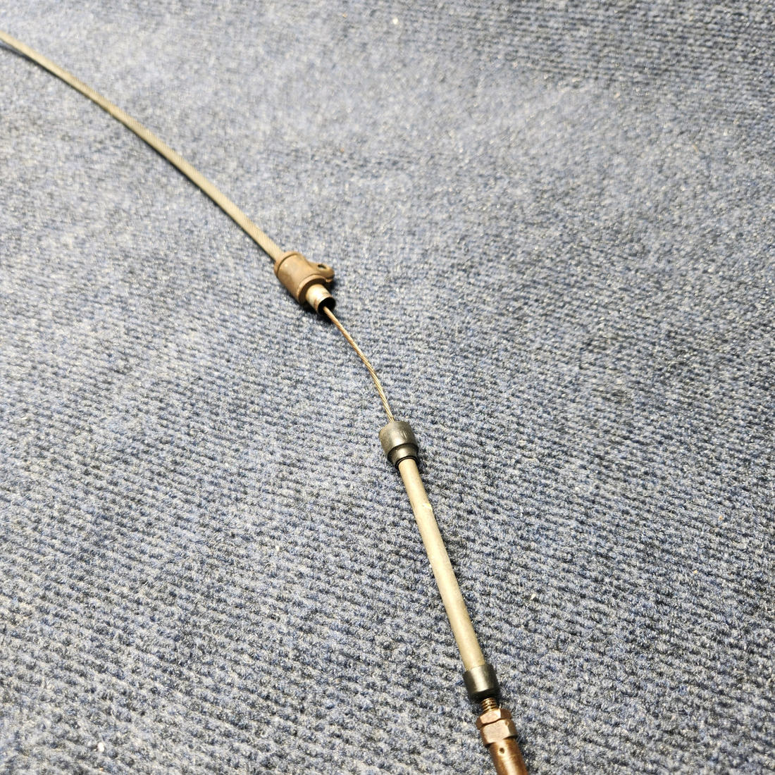 Used aircraft parts for sale, 169-380084-9 Beechcraft C23 SUNDOWNER THROTTLE CONTROL CABLE ASSY