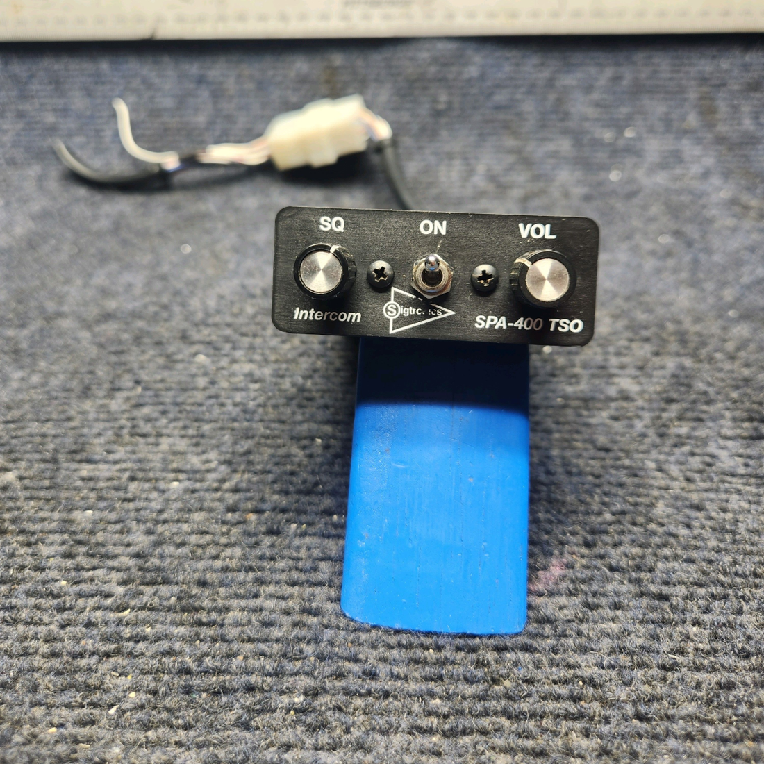 Used aircraft parts for sale, SPA-400 Sigtronics SPA MOONEY M20J SIGTRONICS  SPA-400 TSA INTERCOM