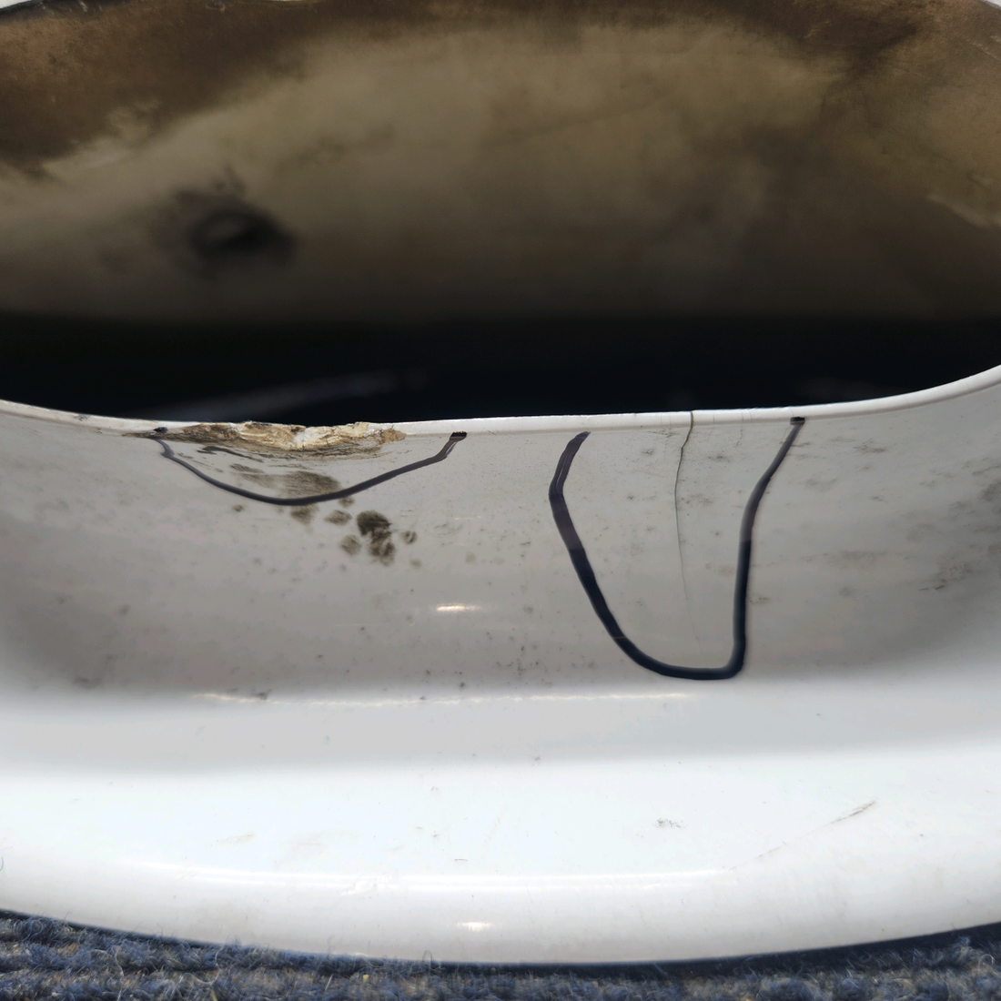 Used aircraft parts for sale, 0522150-1 Cessna 172E Wing Strut Fairing LH Lower