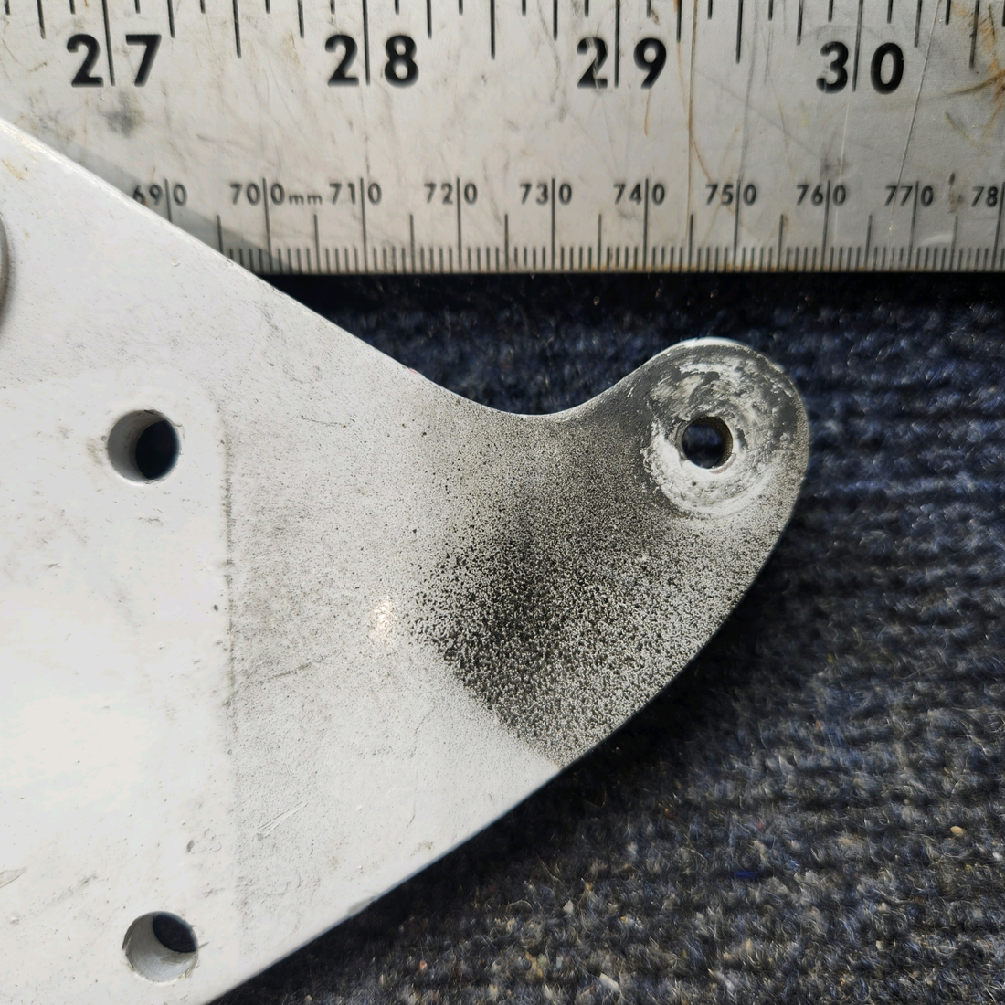 Used aircraft parts for sale, 0534122-1 Cessna 172E Elevator Bellcrank Aft