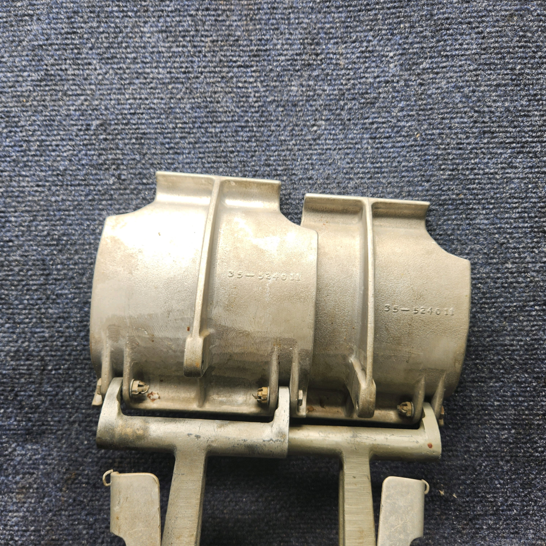 Used aircraft parts for sale, 95-524018-604 BEECHCRAFT 95-55B Pilot’s Side Rudder Pedal Assembly