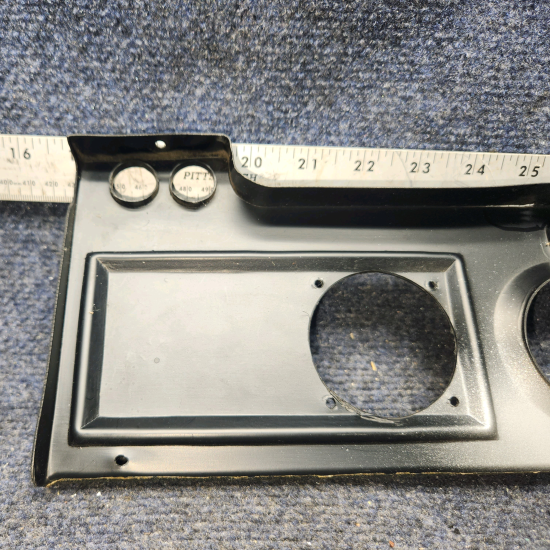 Used aircraft parts for sale, 01-028423-00 PIPER PA28-140 Instrument Panel Cover - 1969/1977