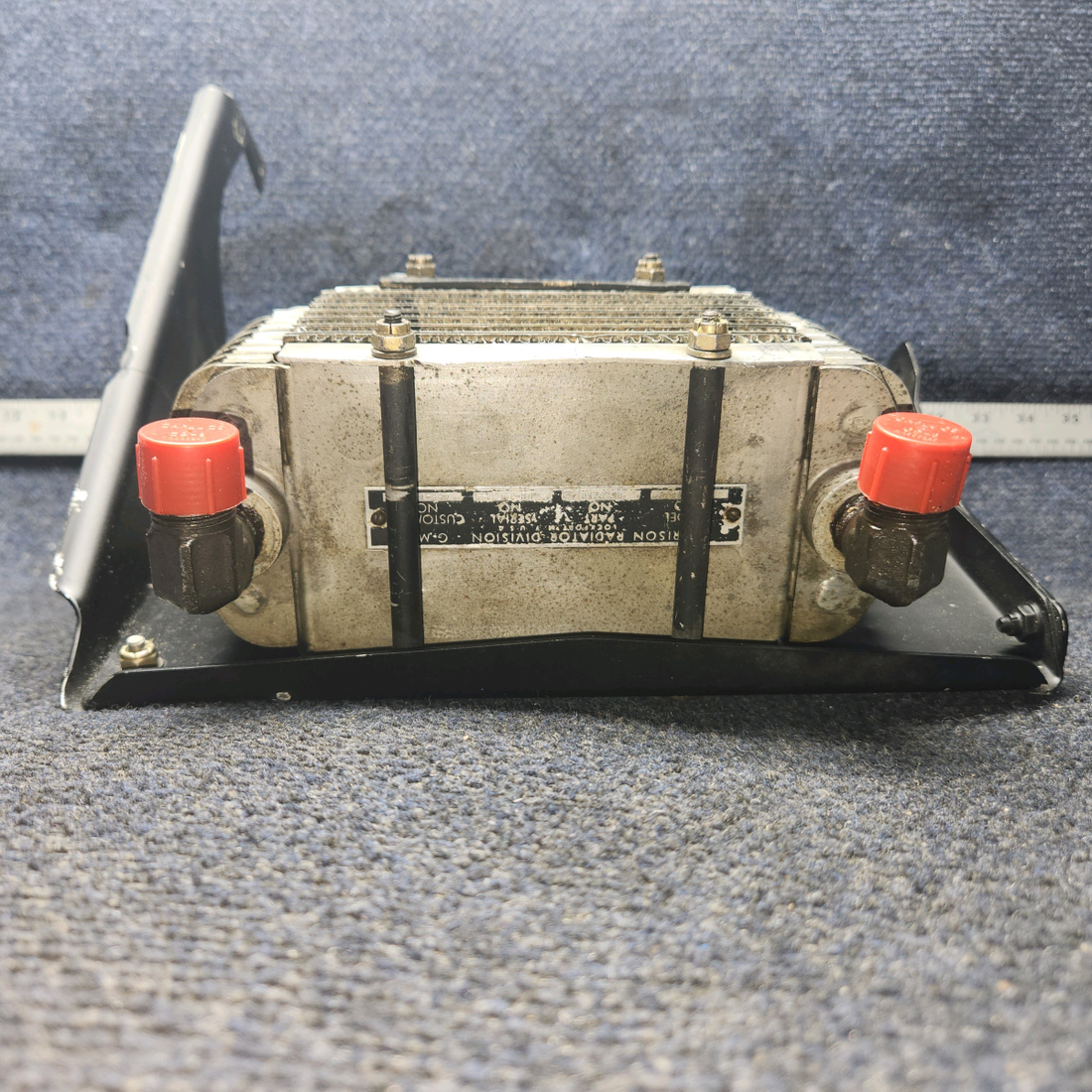 Used aircraft parts for sale, 21182-00, 21183-00, 21184-00 PIPER PA-24-250 Oil Cooler with Brackets