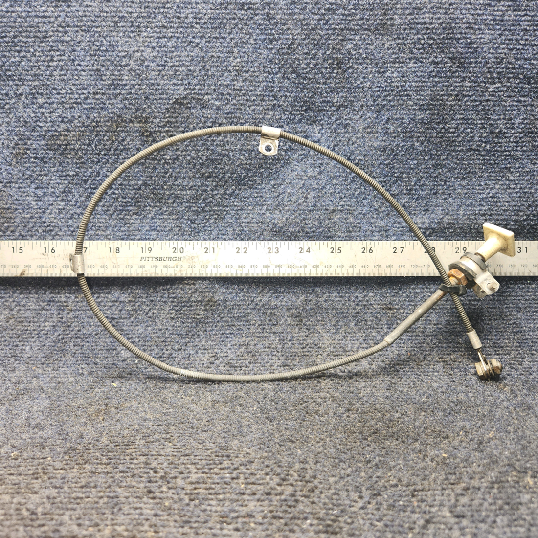 Used aircraft parts for sale, S1517-2 Cessna 182P Fuel Strainer Control Cable 31"
