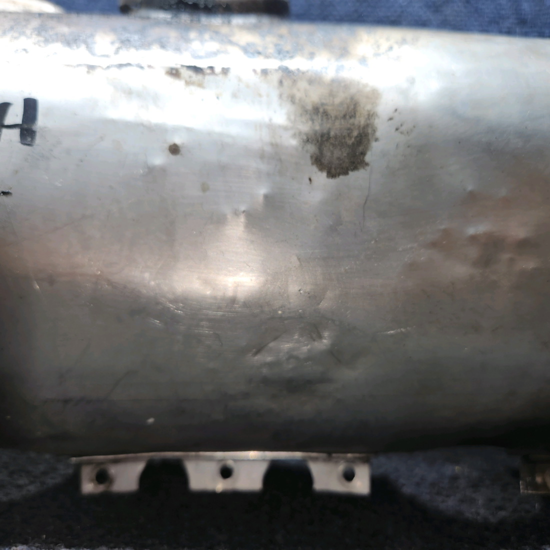 Used aircraft parts for sale, 0550176-37 Continental O-300, GO-300 Cessna C175 Shroud Assy Exhaust - LH