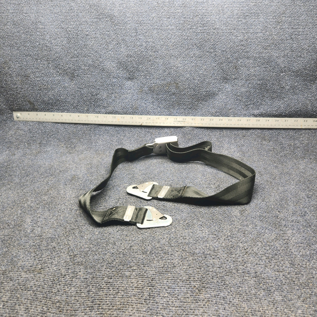 Used aircraft parts for sale, FDC-5900-150-2 Davis Aircraft Products Mooney M20J SEATBELT MOONEY REAR SEAT (BLACK)