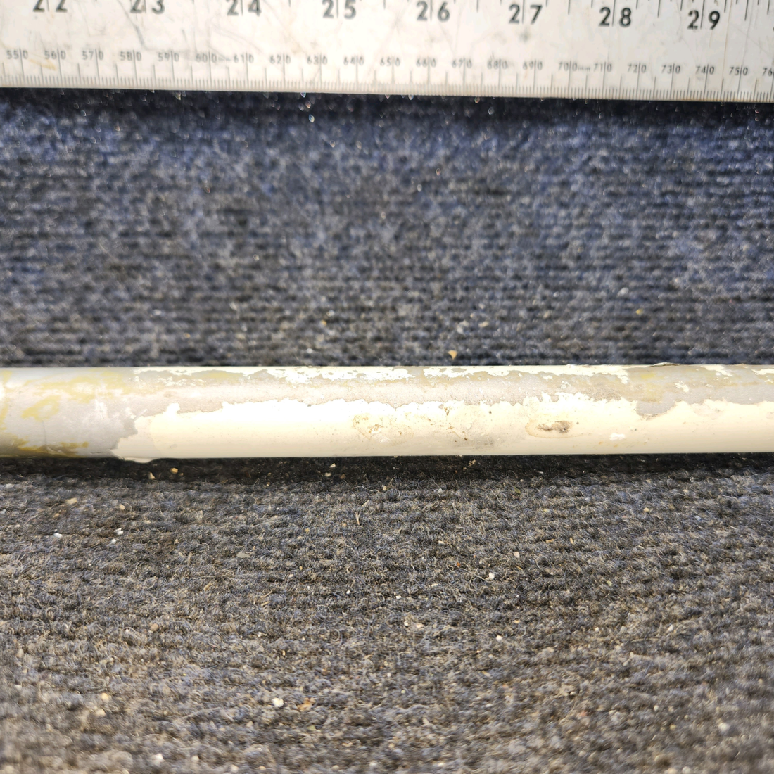 Used aircraft parts for sale, 35-825044-4 Beechcraft F35 Nose Gear Steering Rod Assembly Aft