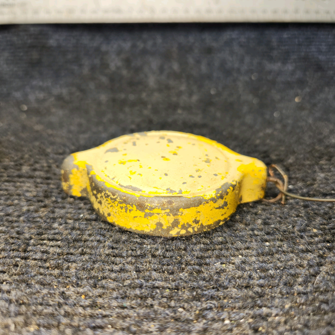 Used aircraft parts for sale, 626594 Continental O-300-D Cessna 172F Oil Filler Cap Body