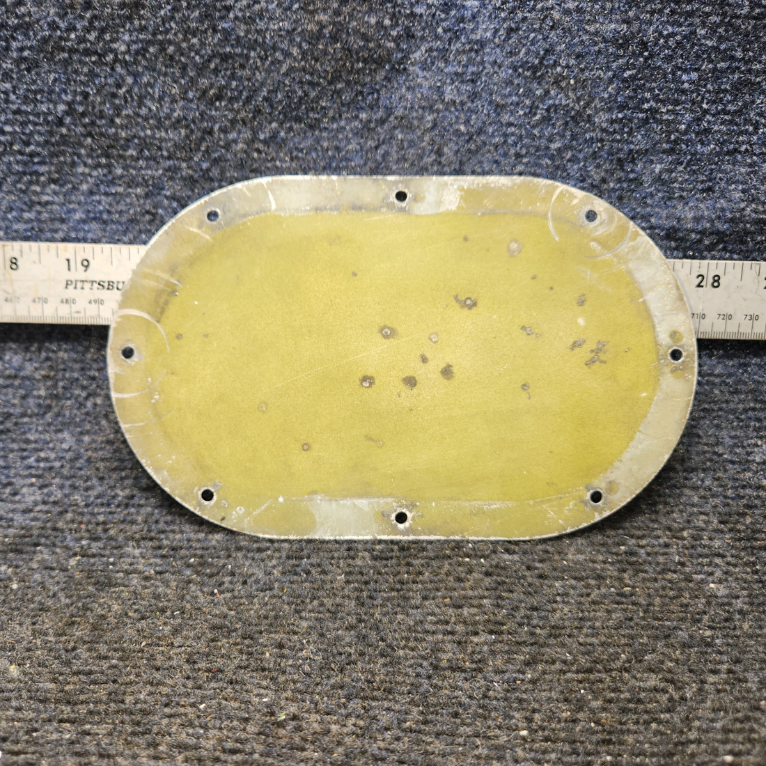 Used aircraft parts for sale, 62109-000 Piper PA28-161 Wing Access Hole Cover