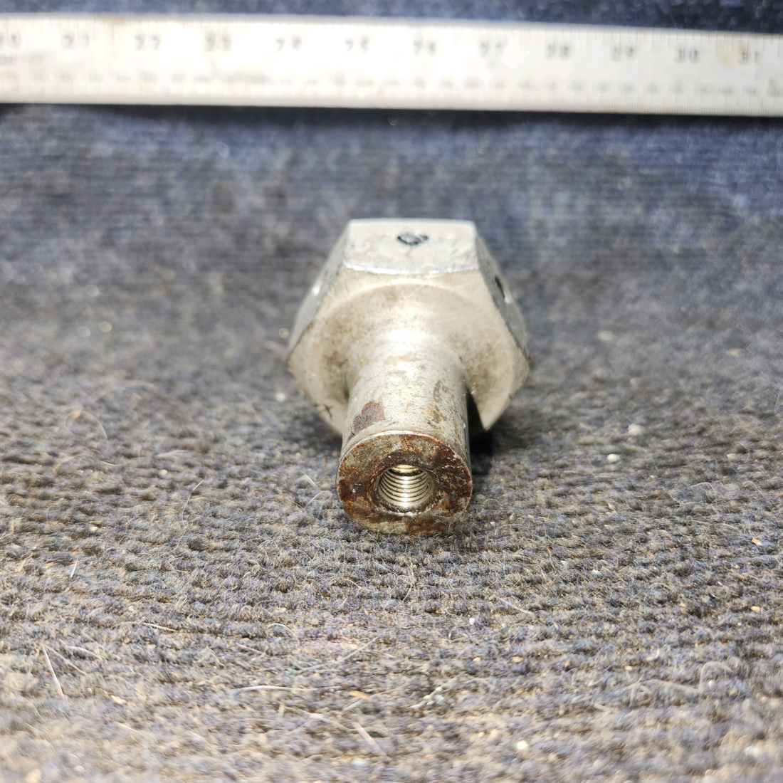 Used aircraft parts for sale, 0741047-2 cessna 172N Main Landing Gear Fairing Axle Nut – 2.34 in
