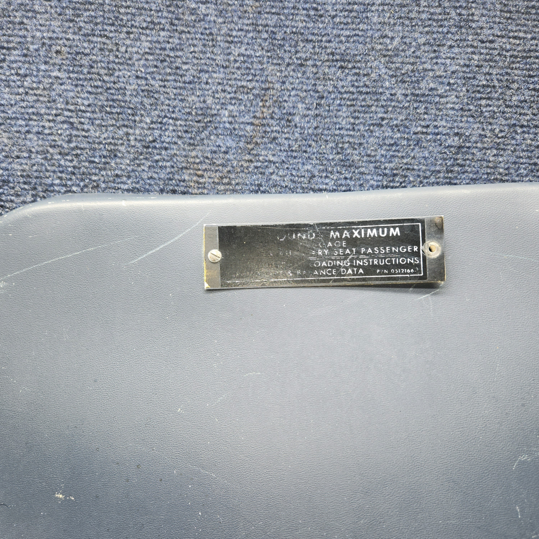 Used aircraft parts for sale, 0700702-5 Cessna 182G Baggage Panel Door