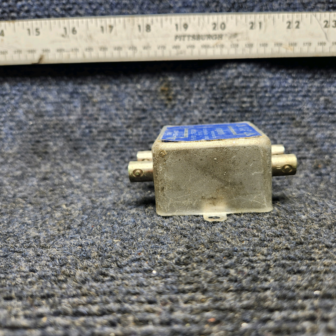 Used aircraft parts for sale, AD-9 Antenna Development Engineering DUAL NAV-GLIDESLOPE ANTENNA COUPLER