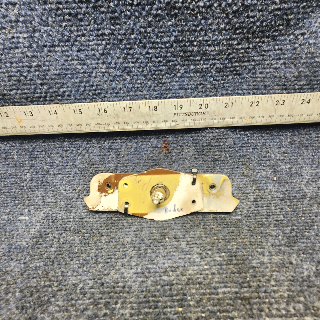 Used aircraft parts for sale, 33-630000-43 Beechcraft F33A RUDDER PEDAL PLATE