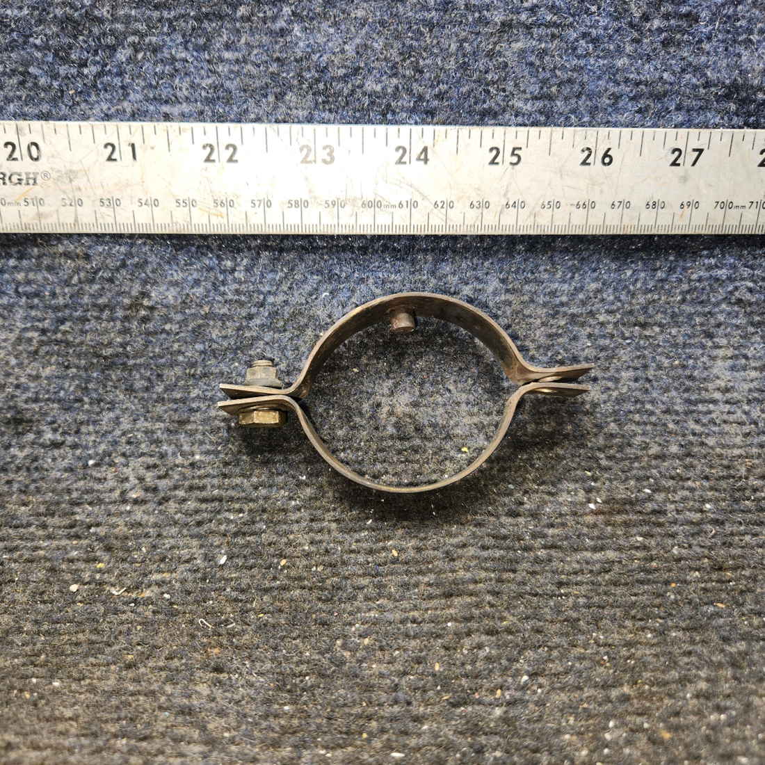 Used aircraft parts for sale, 0450338-9, 0450338-10 cessna 150G Tailpipe Clamp
