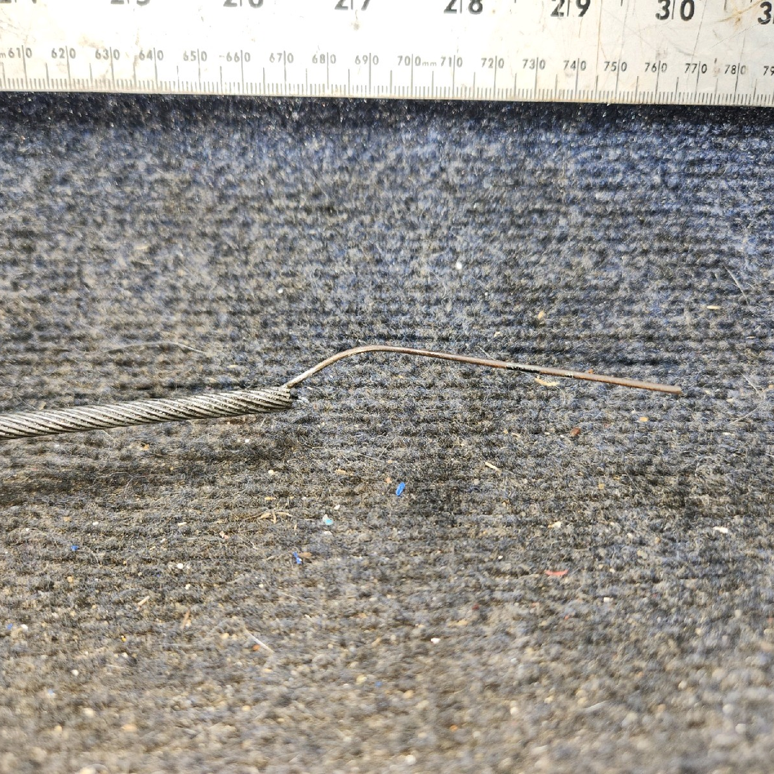Used aircraft parts for sale, 66980-000 piper PA-28-181 Cabin Heat Control Assembly w/ Cables