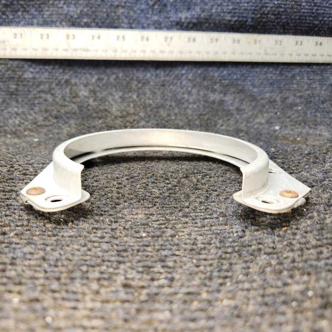 Used aircraft parts for sale, 0423542-6 Cessna 172E Landing Light Bracket Assembly