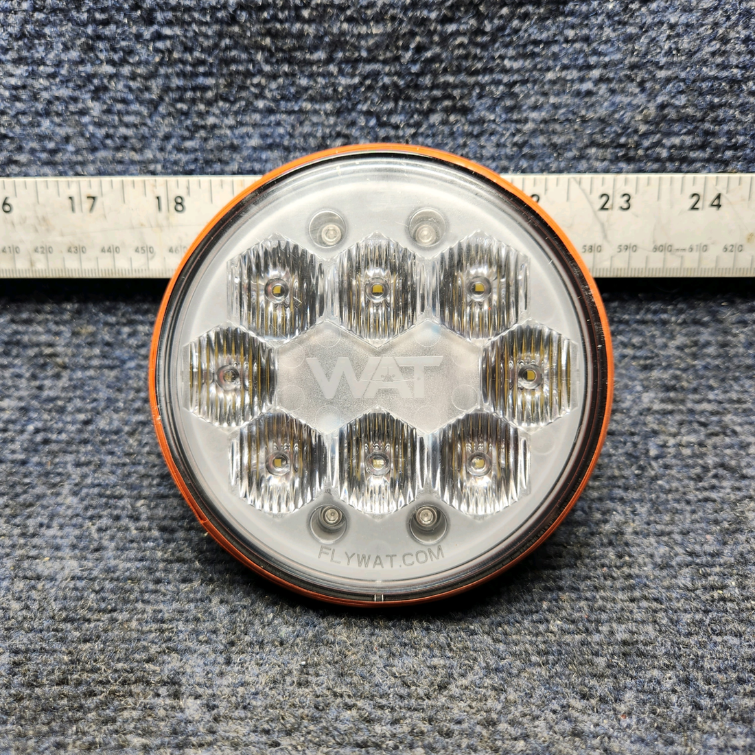 Used aircraft parts for sale, 01-0772102-15 FlyWat P36G3T CESSNA 172K FLYWAT P36G3T LED TAXI LIGHT ASSEMBLY (VOLTS: 14-28)