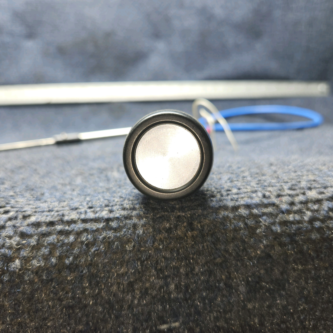 Used aircraft parts for sale, 455-185 PIPER PA-24-250 Throttle Control Cable with Switch (Length: 53-1/4”)