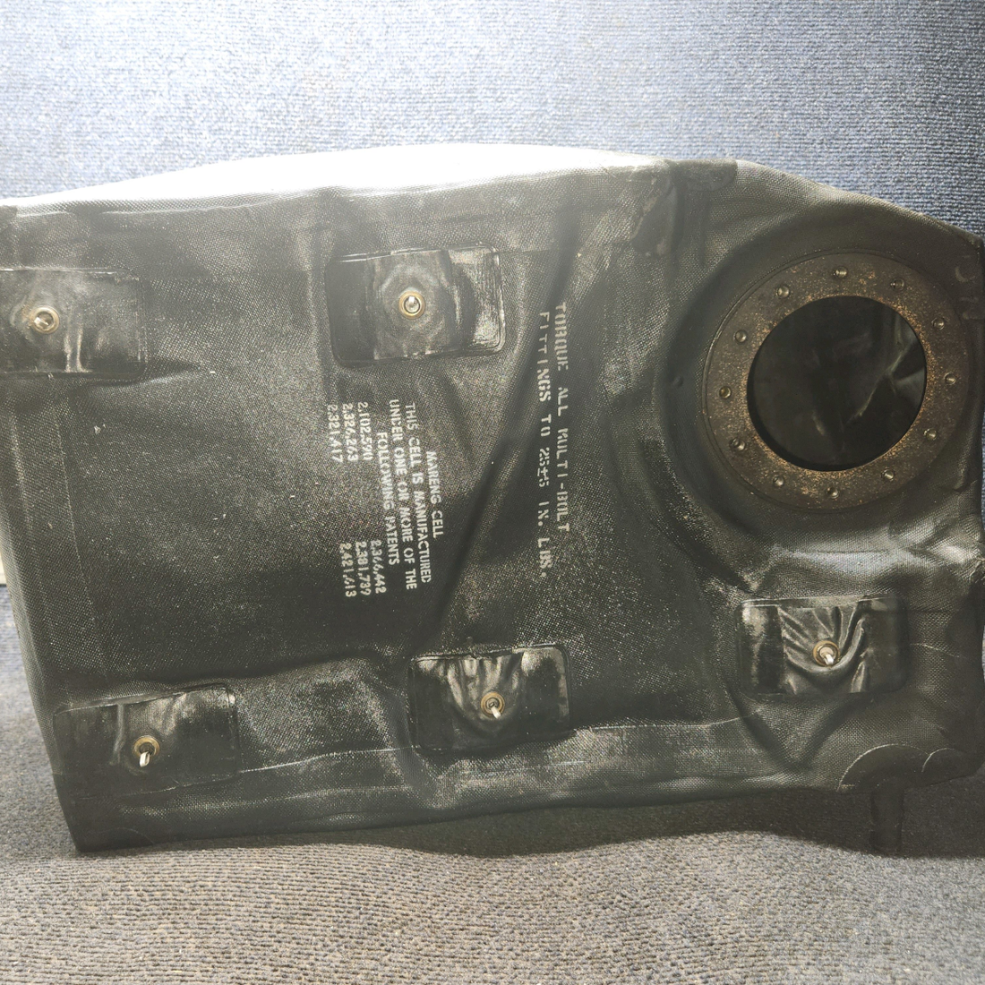Used aircraft parts for sale, 35-921222-6 Beechcraft 35-33 10-Gallon Auxiliary Fuel Cell  - RH