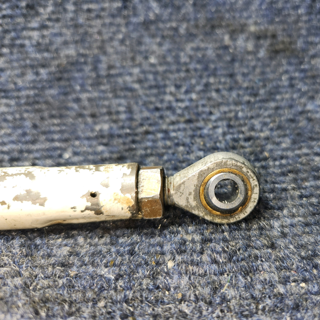 Used aircraft parts for sale, 21109-000 PIPER PA-24-250 Nose Gear Push Pull Rod Assembly