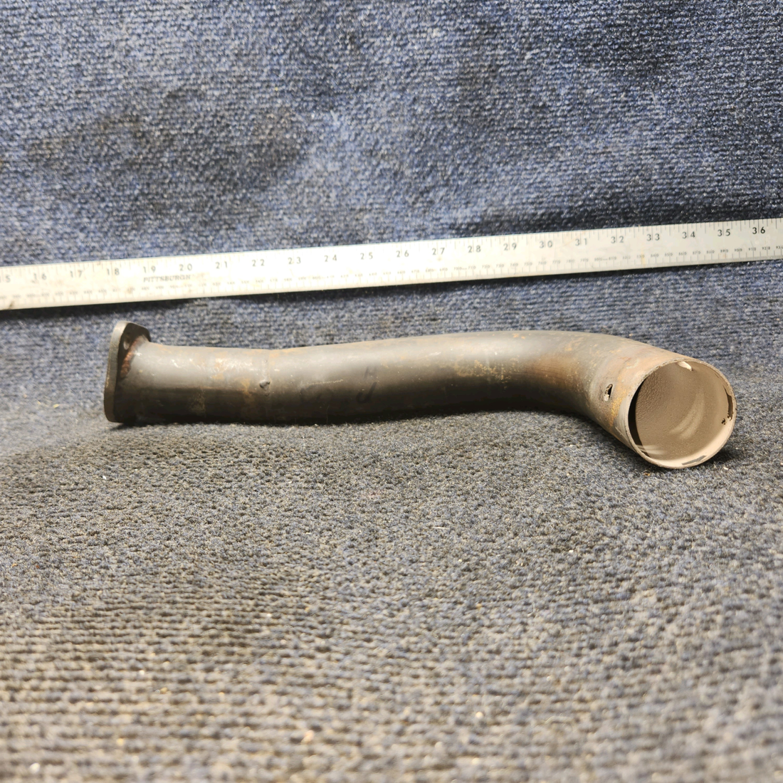Used aircraft parts for sale, 38137-003 Lycoming IO-540-K1G5 Piper PA32RT-300 Exhaust Stack - LH Middle