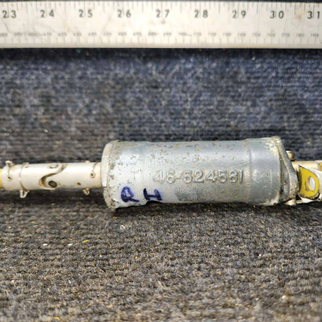 Used aircraft parts for sale, 45-524561 BEECHCRAFT F35 Elevator Trim Tab Actuator - RH